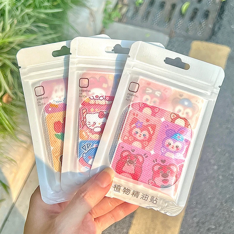植物精油帖可爱卡通无毒户外便携式学生学校宿舍用防蚊子的贴纸女