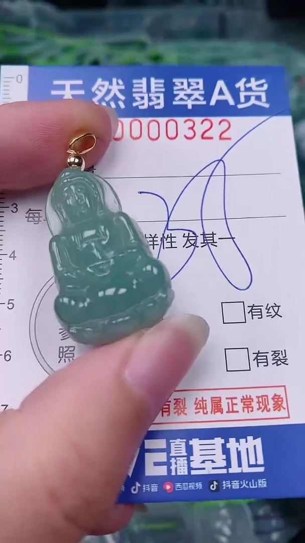 翡翠未镶嵌颈饰00000322
