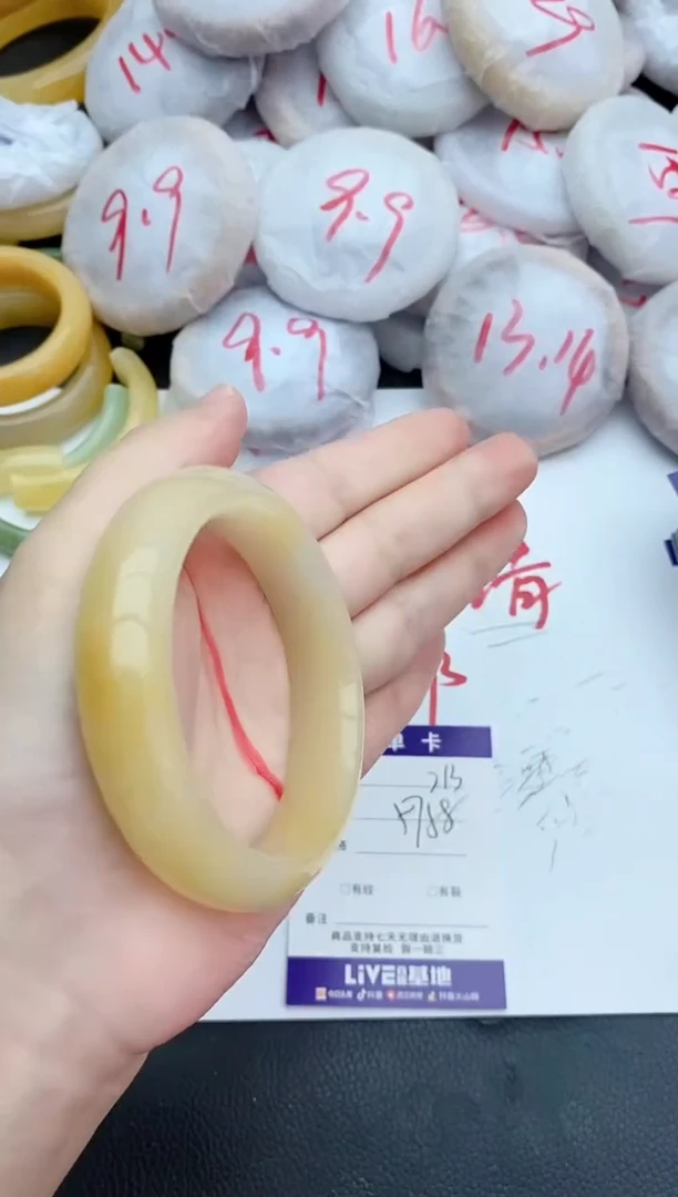 未镶嵌手镯石英质玉213+57/58