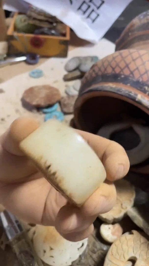 硅化玉奇石未镶嵌28