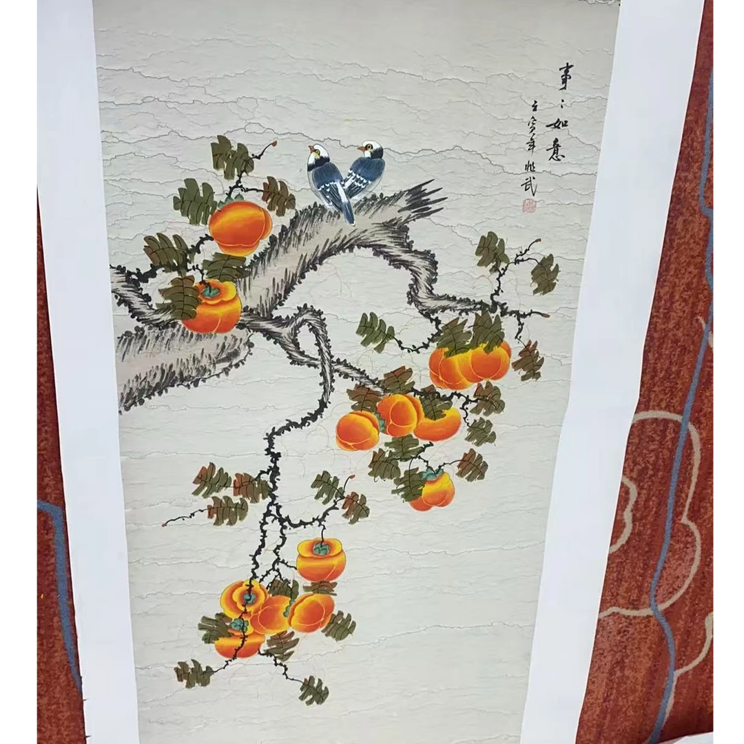 窗展示/文舒文化/绘画/老师/宣纸国画/有证书/不带框