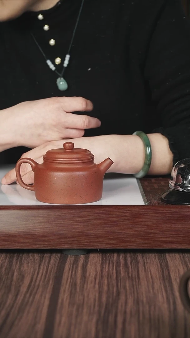 【闪购商品】紫砂茶壶老朱泥  德钟