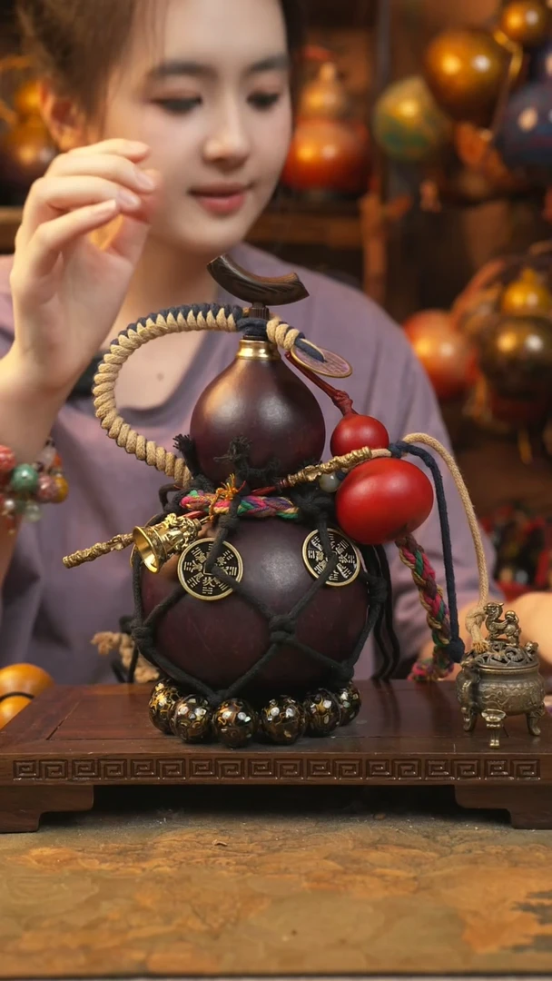 246大漆一物一拍记葫堂出品【不带手串】