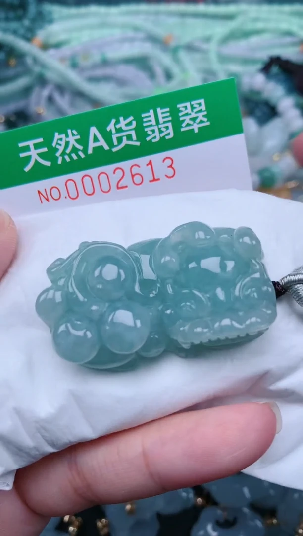 翡翠未镶嵌颈饰.0002613