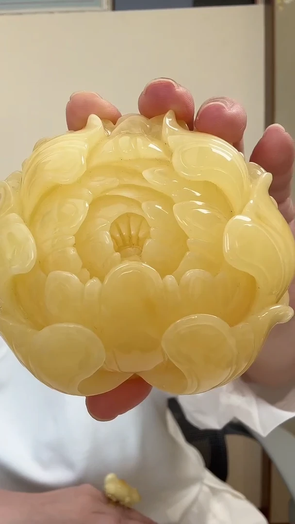 琥珀颈饰未镶嵌吊坠
