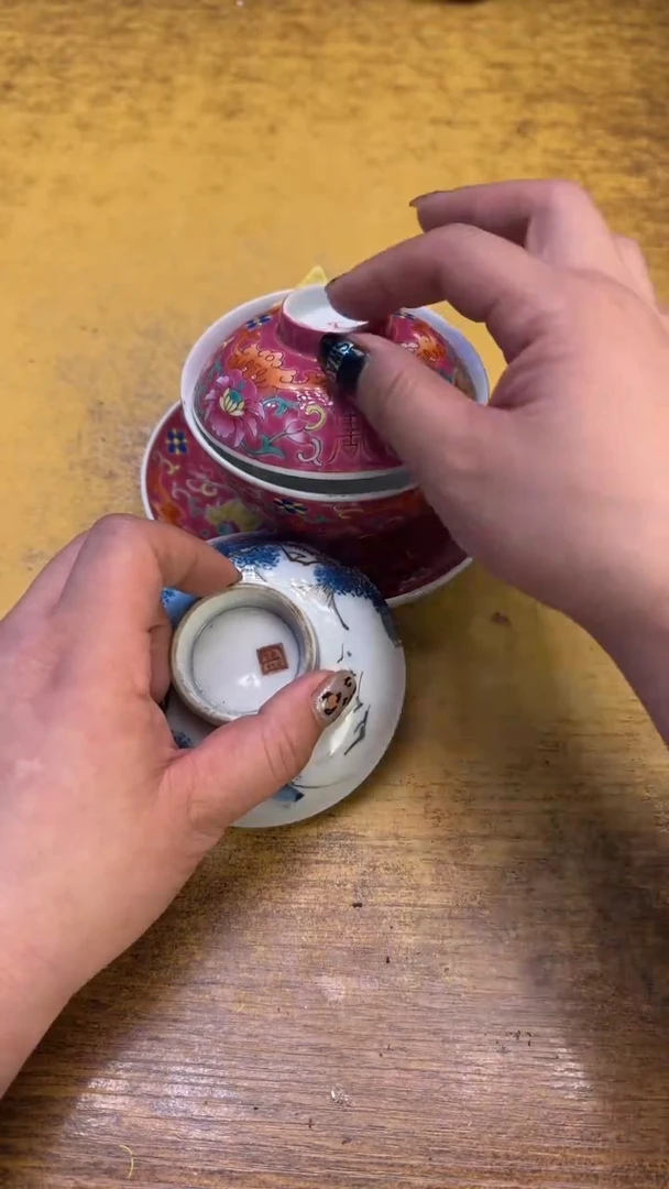 ?*毒瓷器瓷器瑕疵破破65