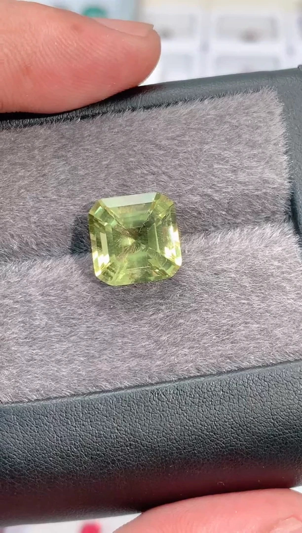 黄晶珠宝半成品未镶嵌8.0-29天然柠檬晶