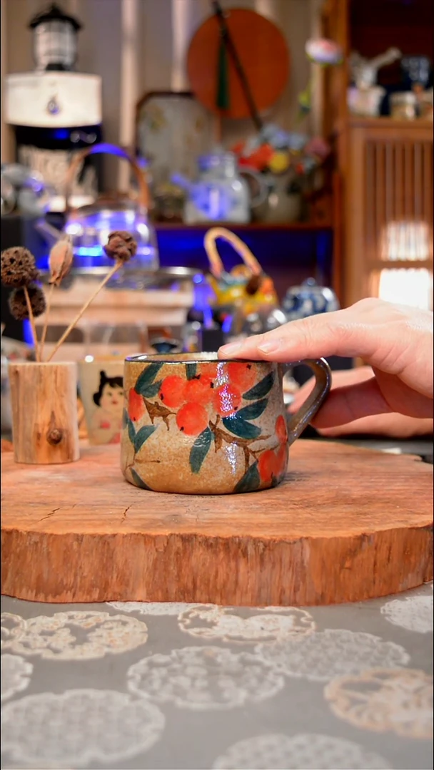 【闪购商品】杯子琵琶手工手绘手工手绘