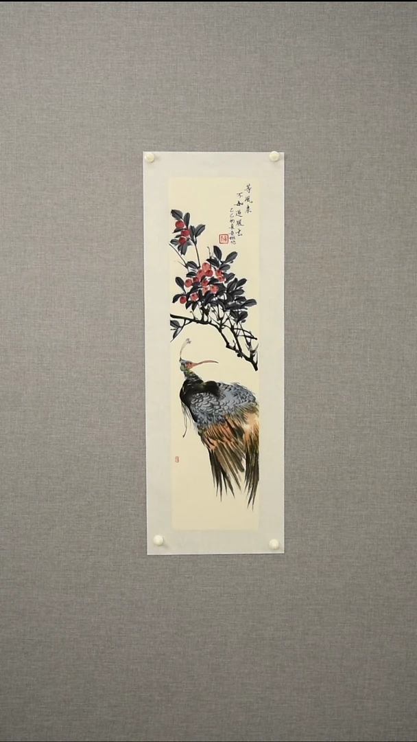 绘画黄老师-花鸟-一平尺-13
