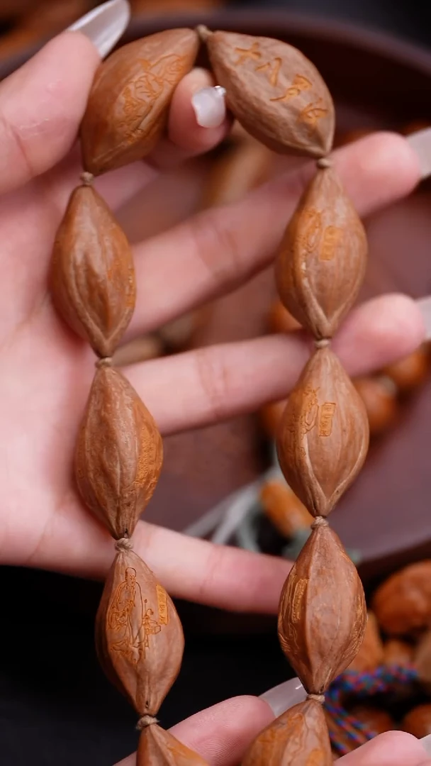 橄榄核吊坠苏工橄榄核