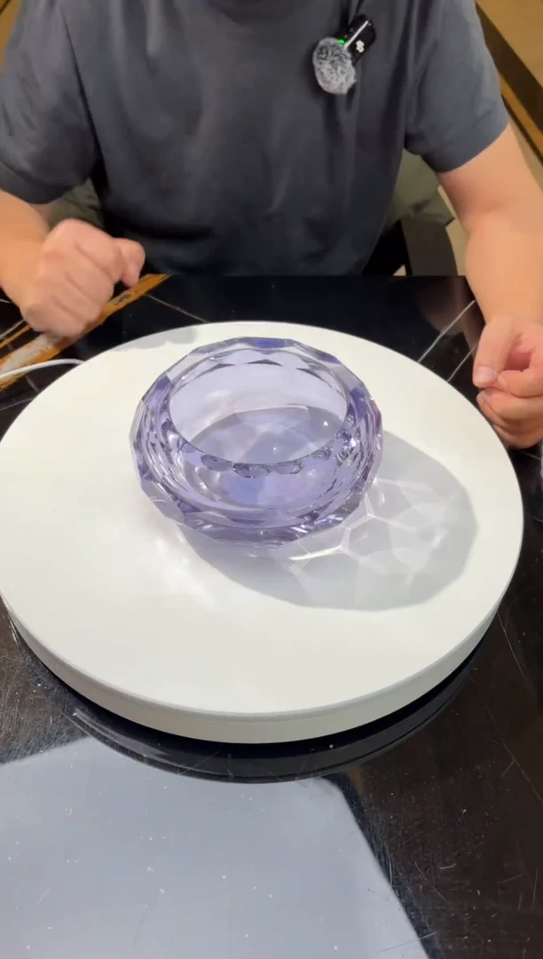 【闪购商品】茶宠AJ06573紫水晶坚果碗