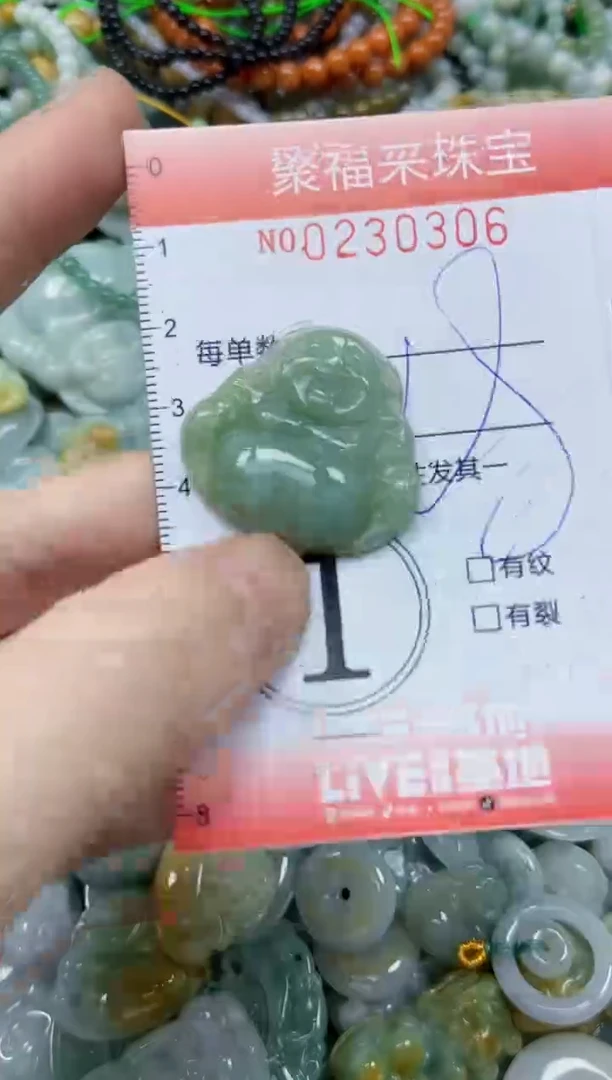 颈饰未镶嵌翡翠闪购0230306