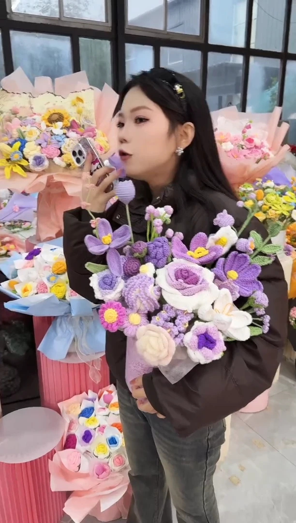 非遗手工定制花束，孤品清仓！
