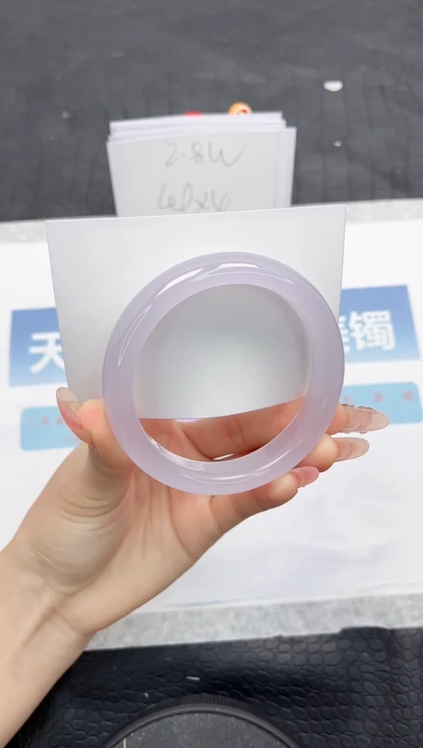 【闪购商品】石英质玉手镯未镶嵌L269-60.3