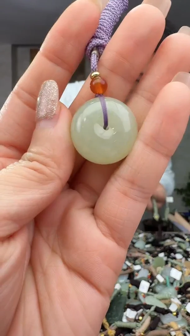 颈饰未镶嵌和田玉拍一发一多样性发货