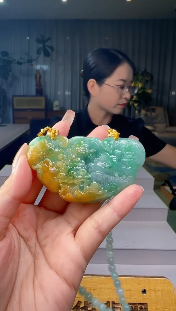 吊坠(赠链)合金翡翠YL@@960Q3J22177