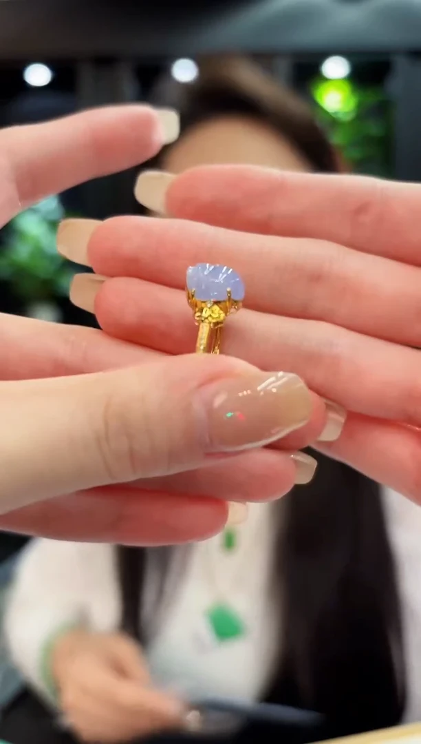 未镶嵌戒指翡翠 缅料A货/支持复检/一件