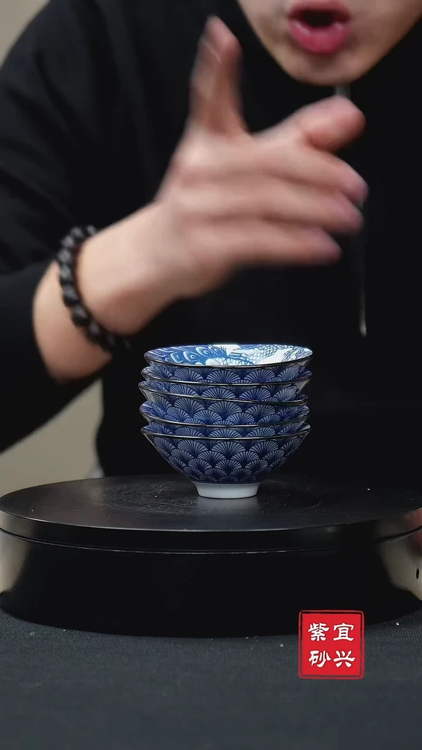 【闪购商品】紫砂茶壶8 斗笠杯 茶杯（5个）
