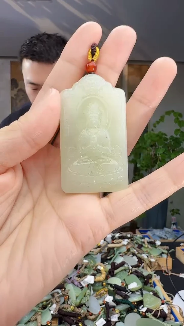 未镶嵌和田玉挂件拍一发一