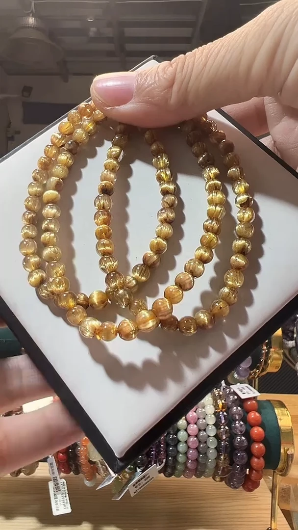 未镶嵌手链水晶优6191 约5mm