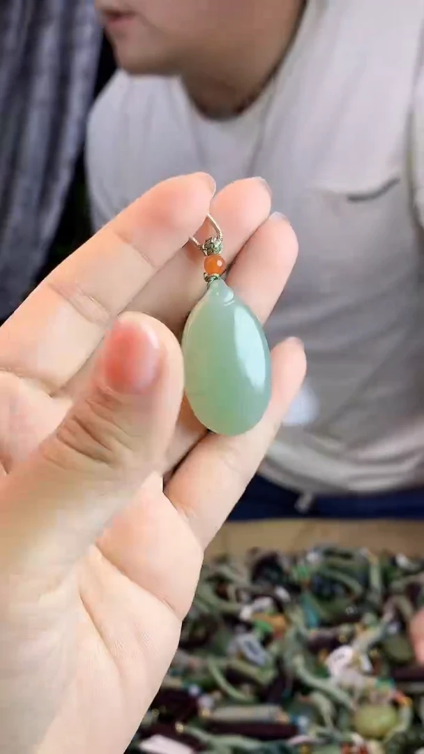 和田玉未镶嵌挂件1