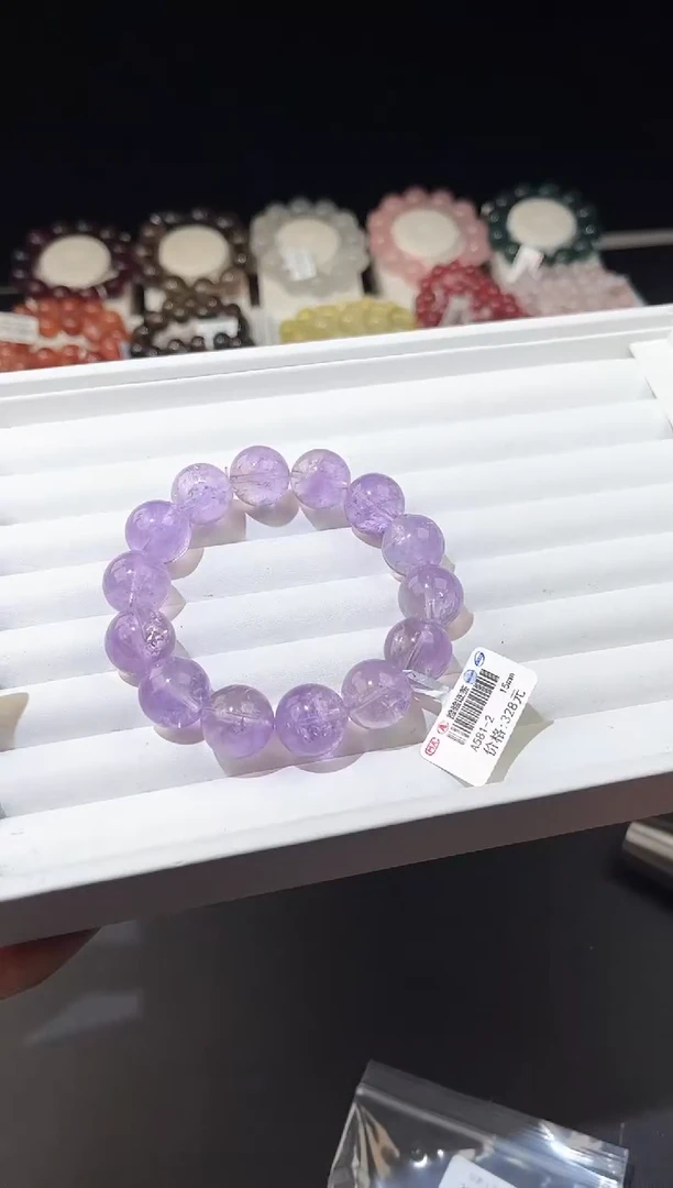 【闪购商品】水晶手链未镶嵌多样性发一紫水