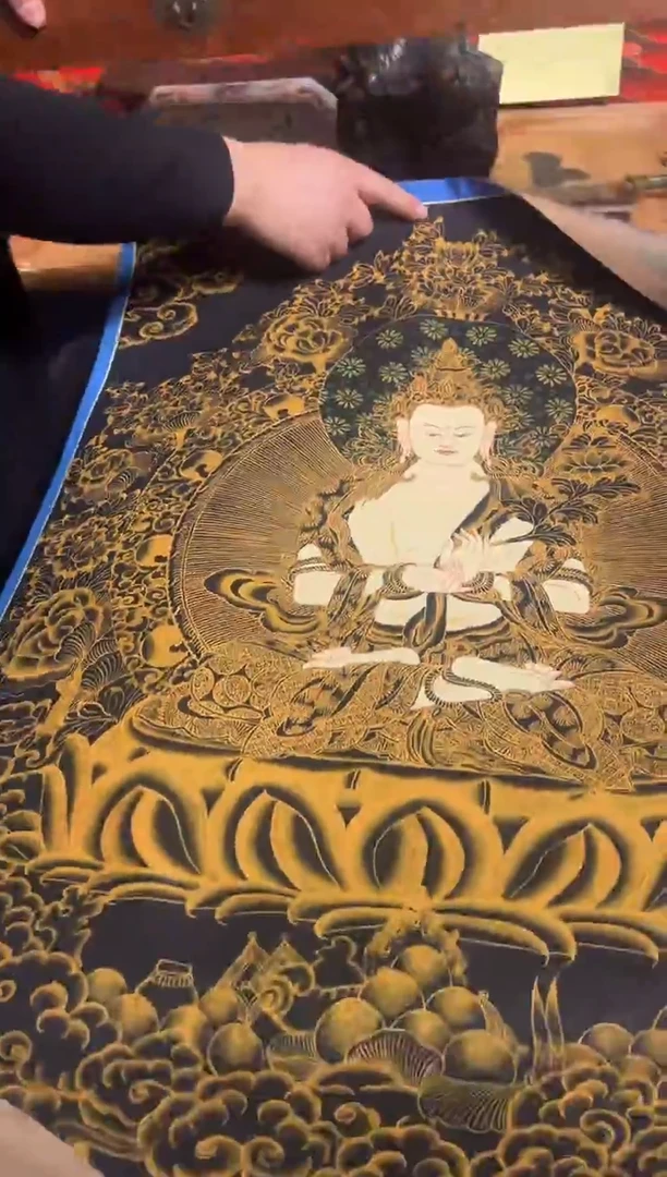 卷轴画卷轴画奥奥的唐卡