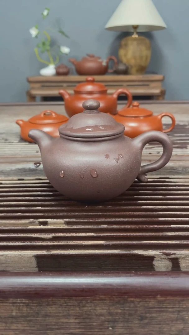 茶壶紫砂莲子天青220