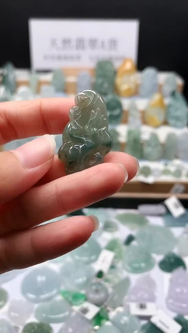 吊坠(不含链)未镶嵌翡翠33狐狸