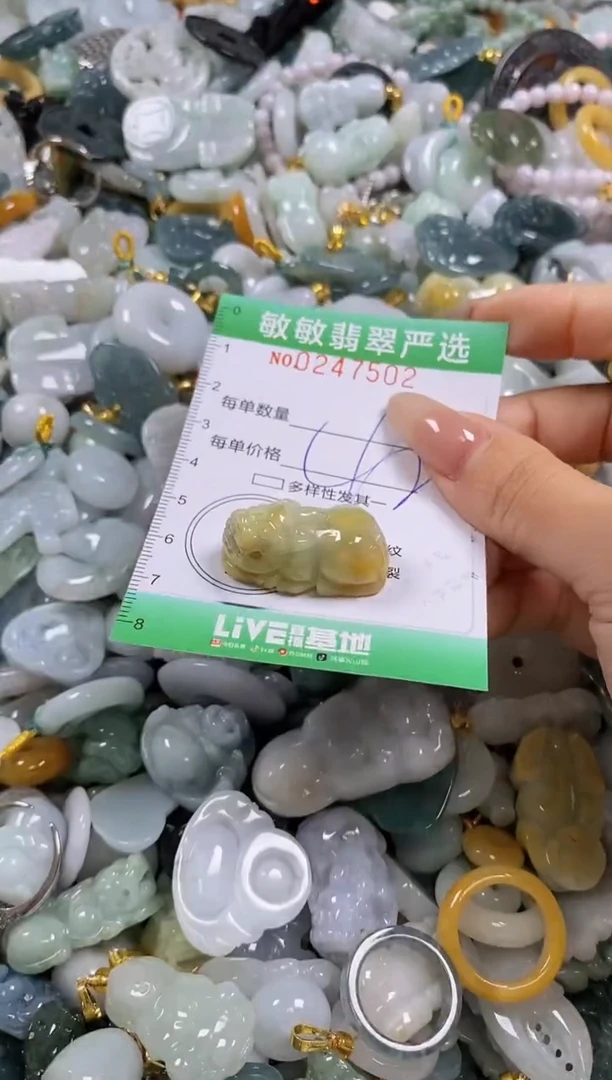 翡翠未镶嵌颈饰闪购0247502