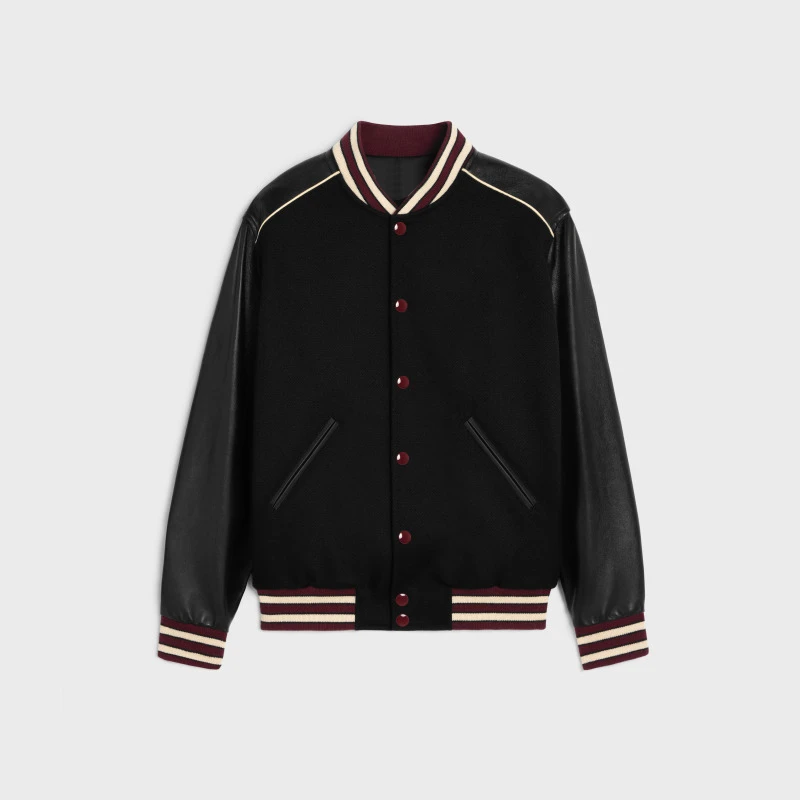 RAQWT11347秋冬新款设计感字母C休闲时尚外套棒球服