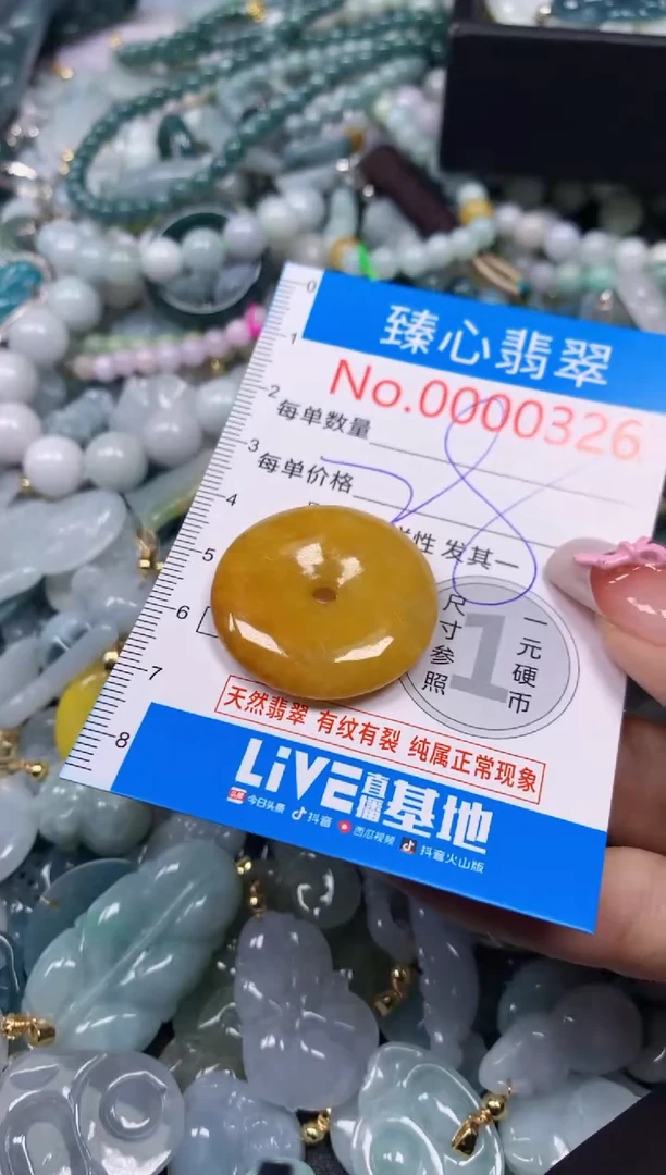 【闪购商品】翡翠颈饰未镶嵌含绳000326