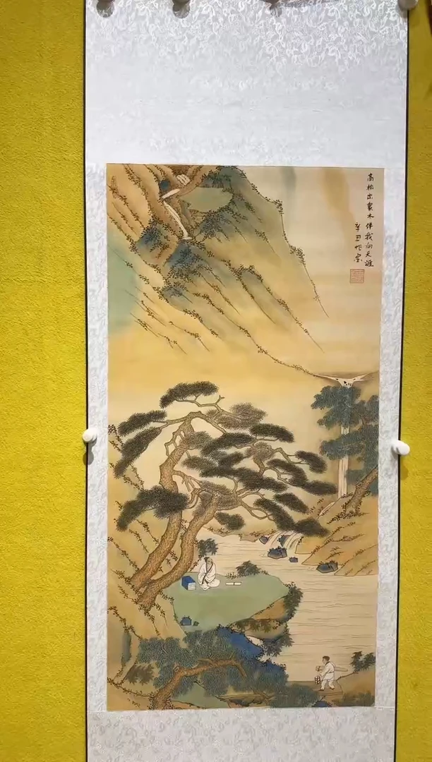 国画梁兆金/精品国画/4.5平尺