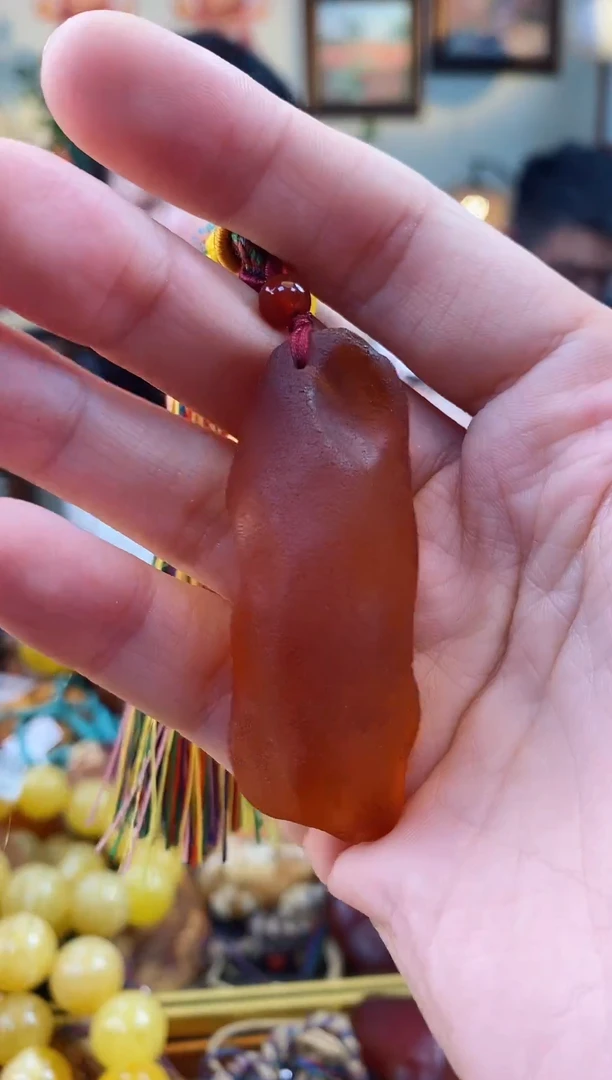 【闪购商品】琥珀颈饰未镶嵌吊坠