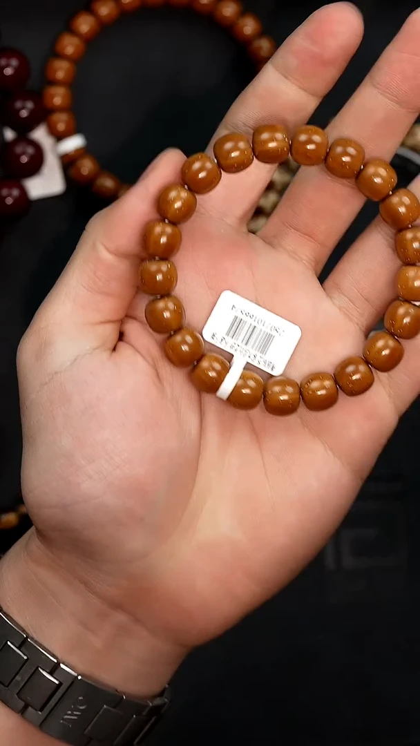手串紫金鼠6574黄皮实心老型卡11尺寸带随机小玉