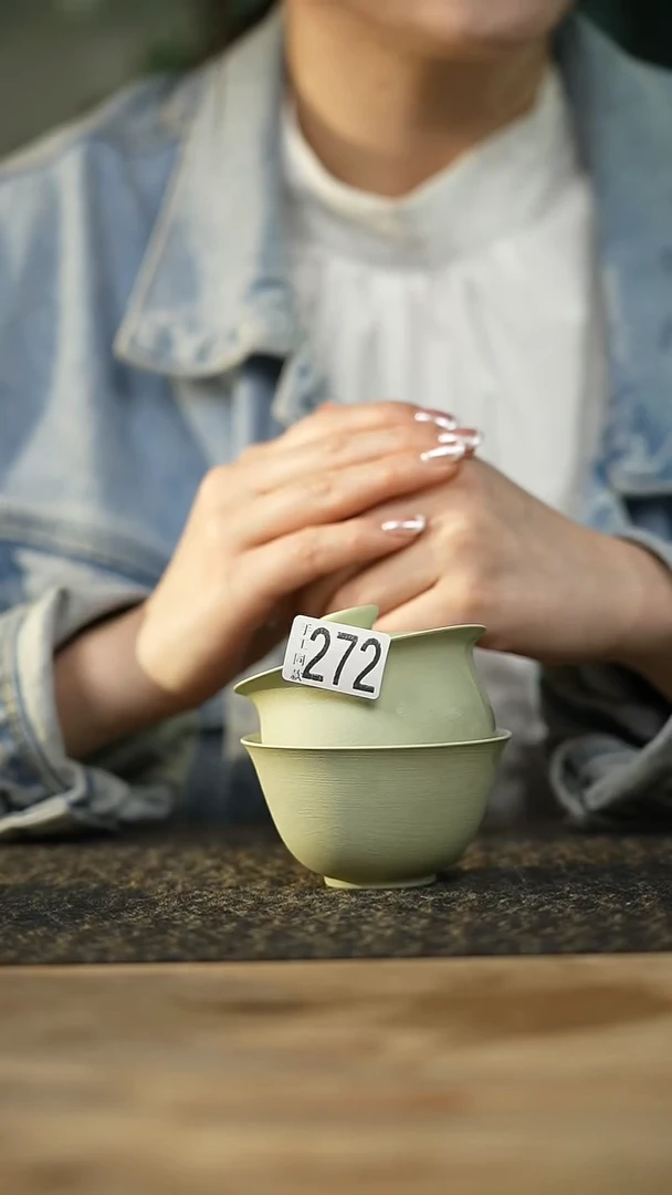 粉引·/设计师 牧渔 款