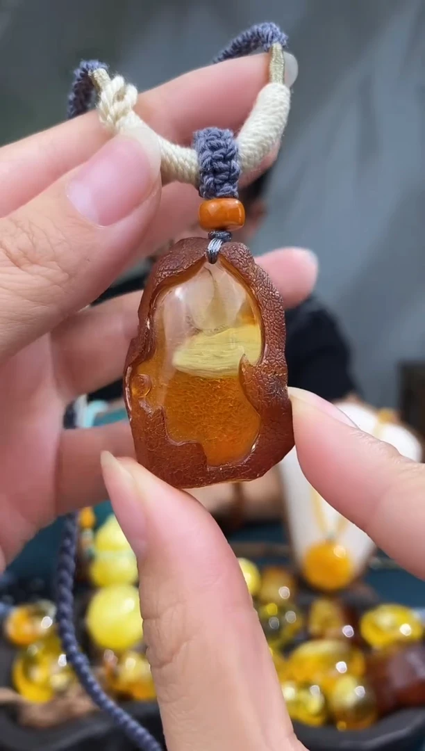 裸石琥珀未镶嵌基地发货 一物一证 顺丰包邮