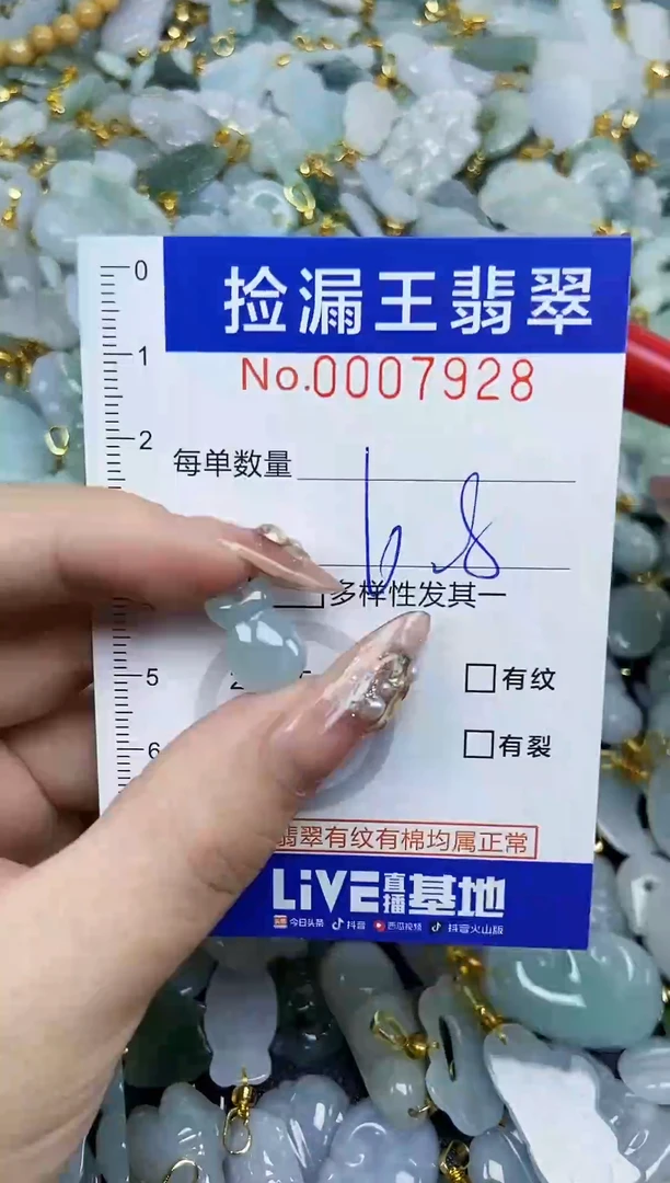 翡翠未镶嵌颈饰天然A货翡翠