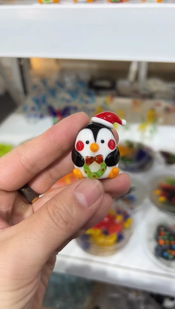 手工艺品琉璃企鹅