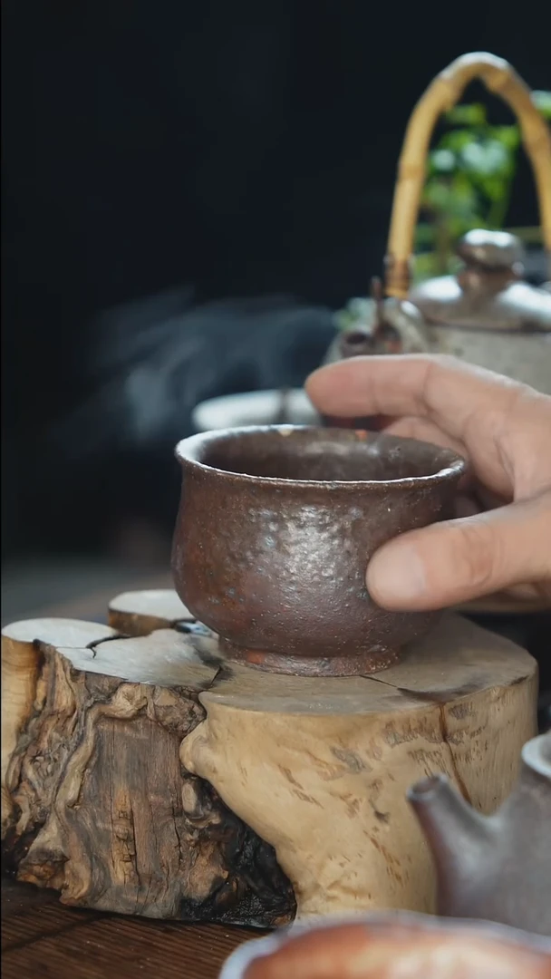 紫砂全手工卢氏杯