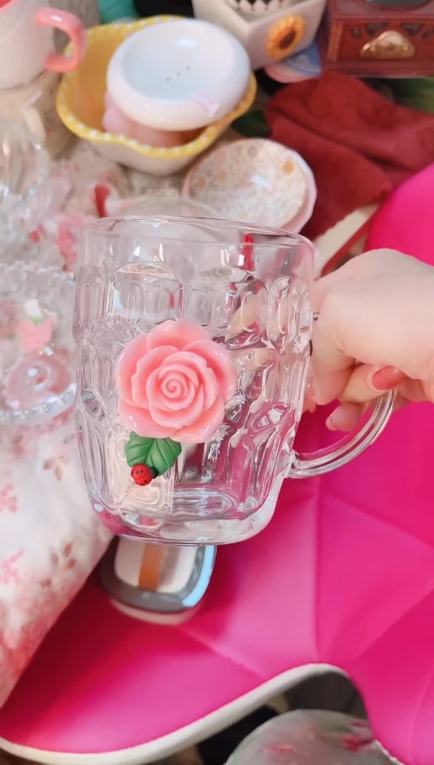花朵啤酒杯——手工制作品质好！