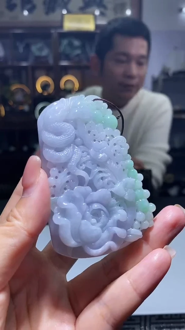 未镶嵌定制翡翠俗*人缅甸A货A787