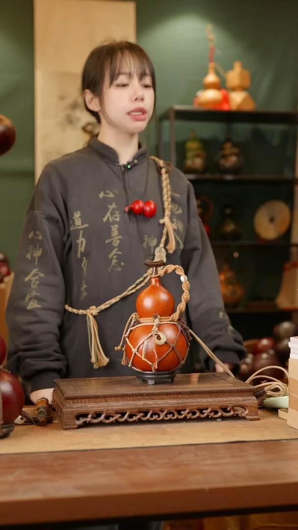 188号精品天然大漆酒葫芦一物一拍~