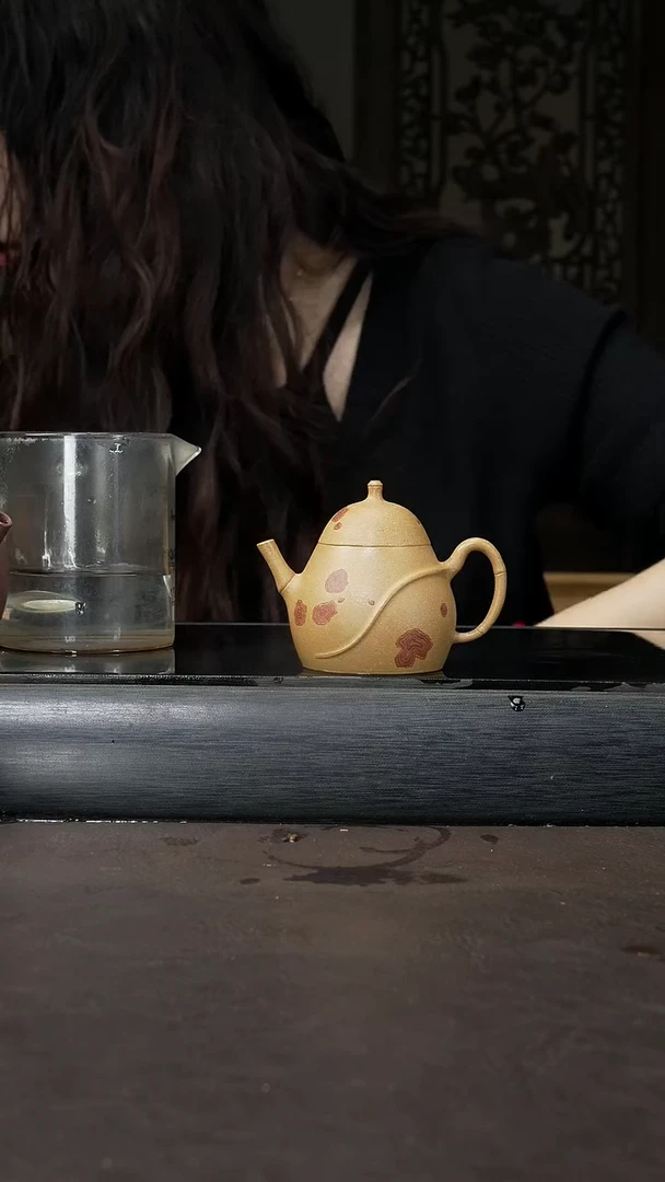 【闪购商品】紫砂茶壶段泥 湘妃竹100cc 039