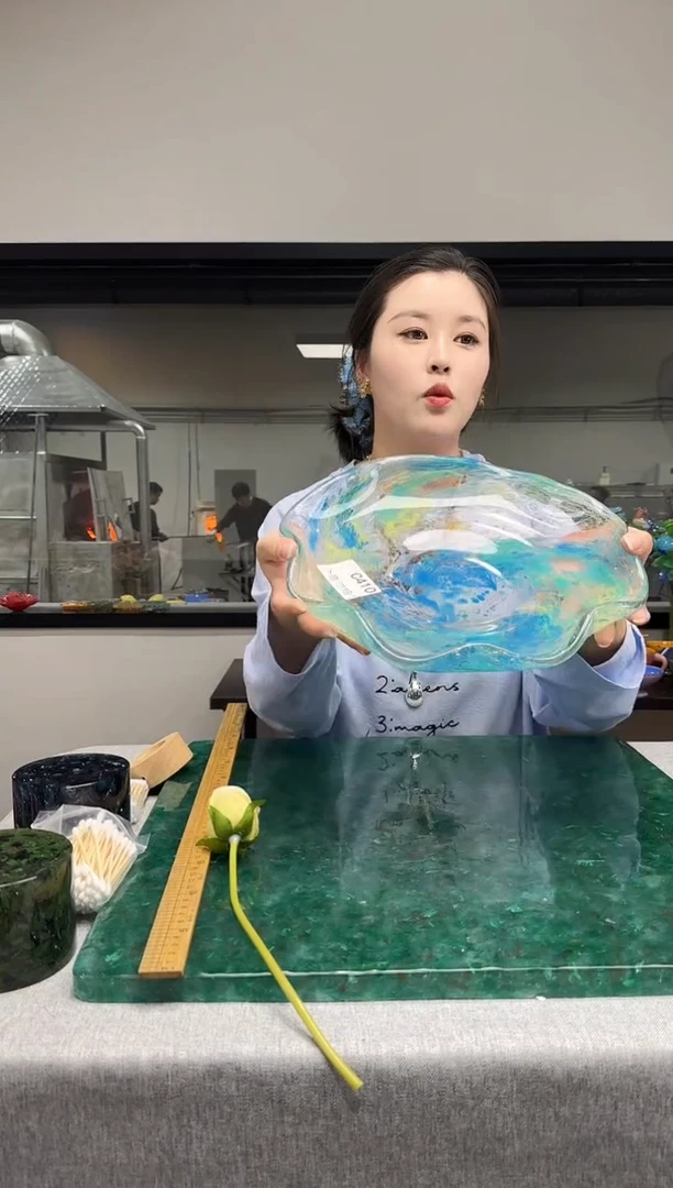 琉璃小莫奈微瑕G慕忆手作高口
