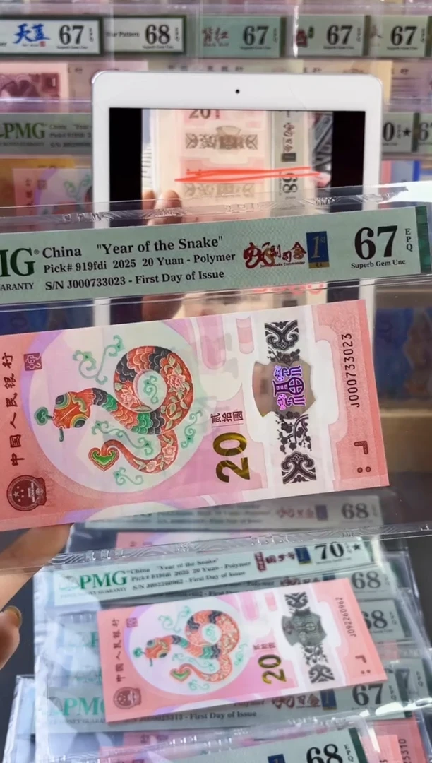 【闪购商品】塑料蛇副司令首日标 PMG67分尾023