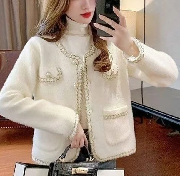 2168款-热卖爆款气质时尚精致小香风外套女长袖百搭新款Q3