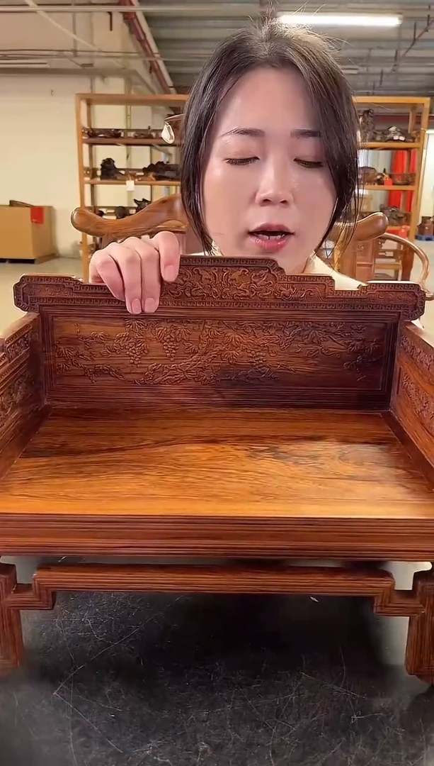 木DZ157-P7MK花果图宝座模