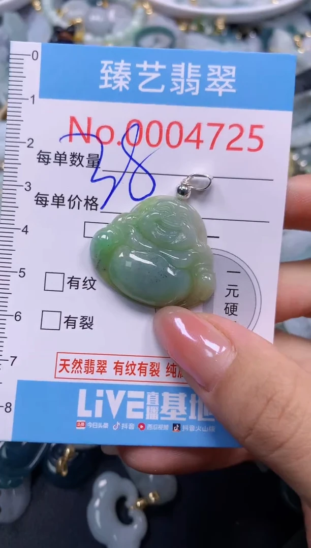 颈饰未镶嵌翡翠4725