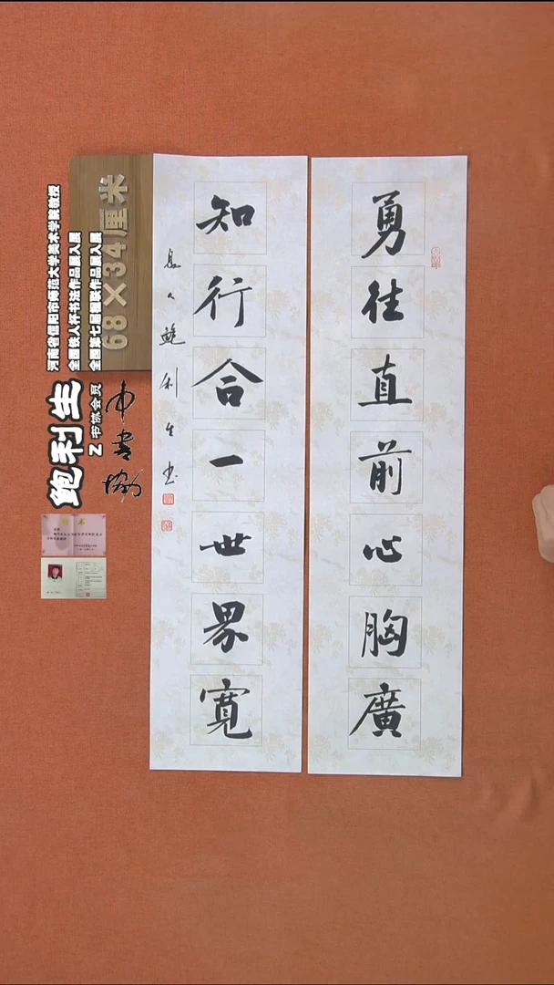 【闪购商品】书法207鲍利生书法作品